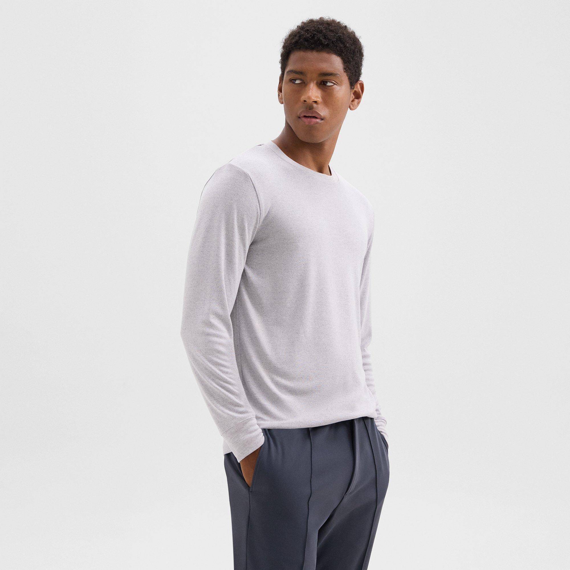 Essential Long-Sleeve Tee in Anemone Modal Jersey - 3