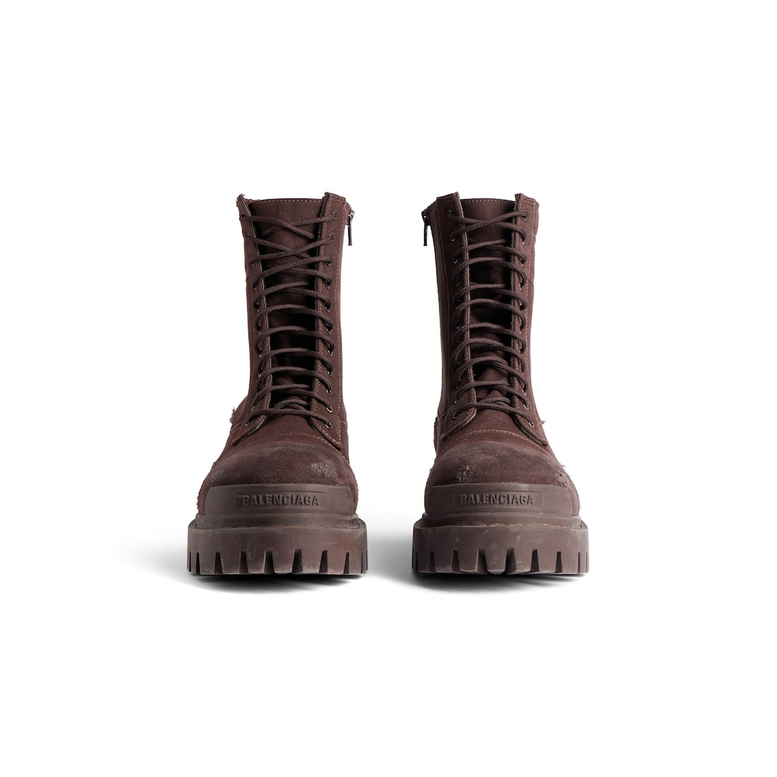 Men's Combat Strike Boot in Dark Brown - 3