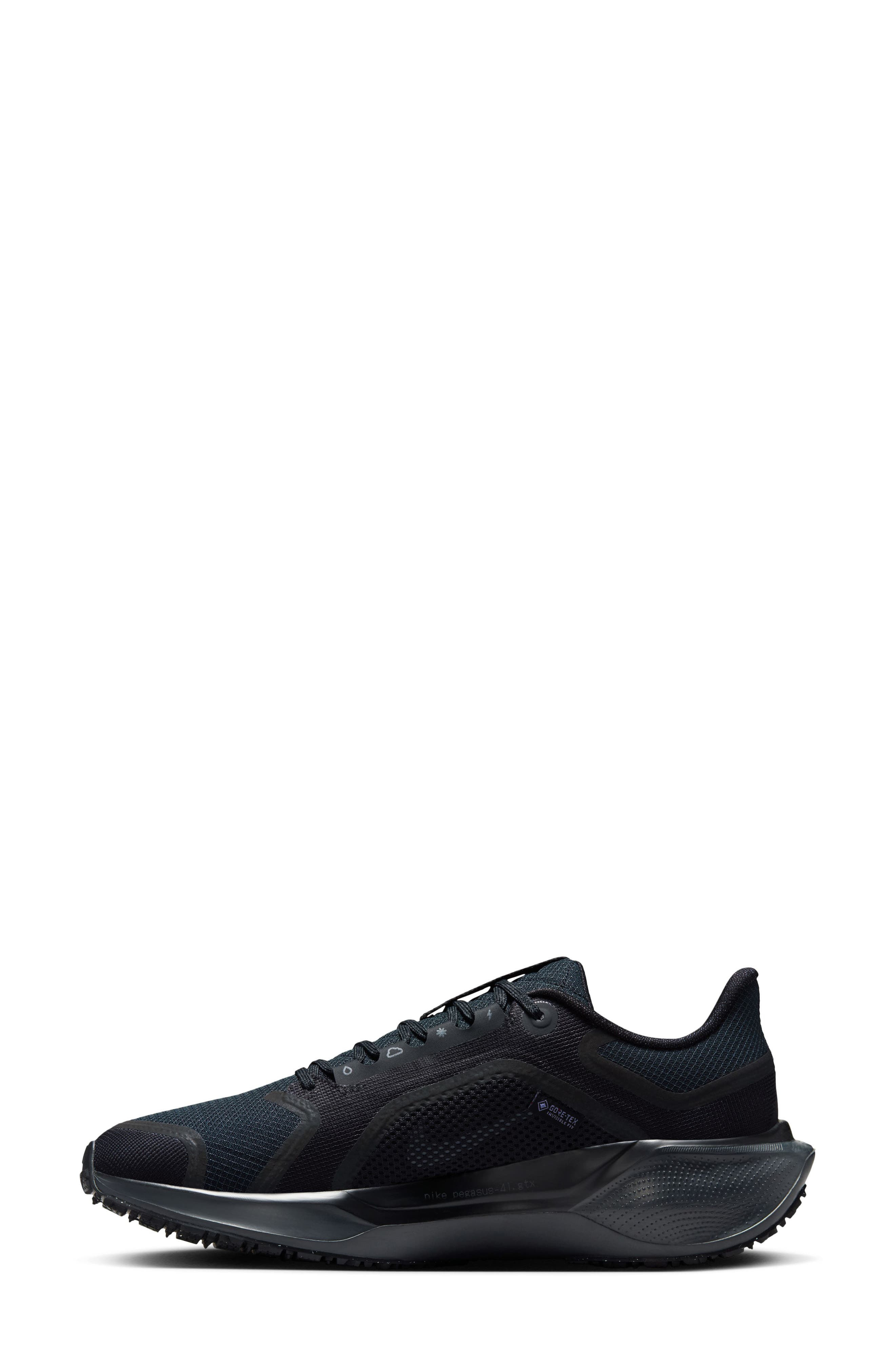 Nike Air Zoom Pegasus 41 Gore-Tex® Waterproof Running Shoe in 001 Black/black at Nordstrom - 6