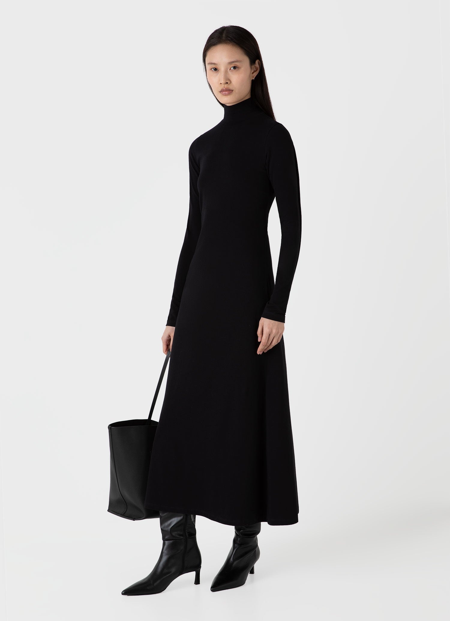 High Neck Dress - 2