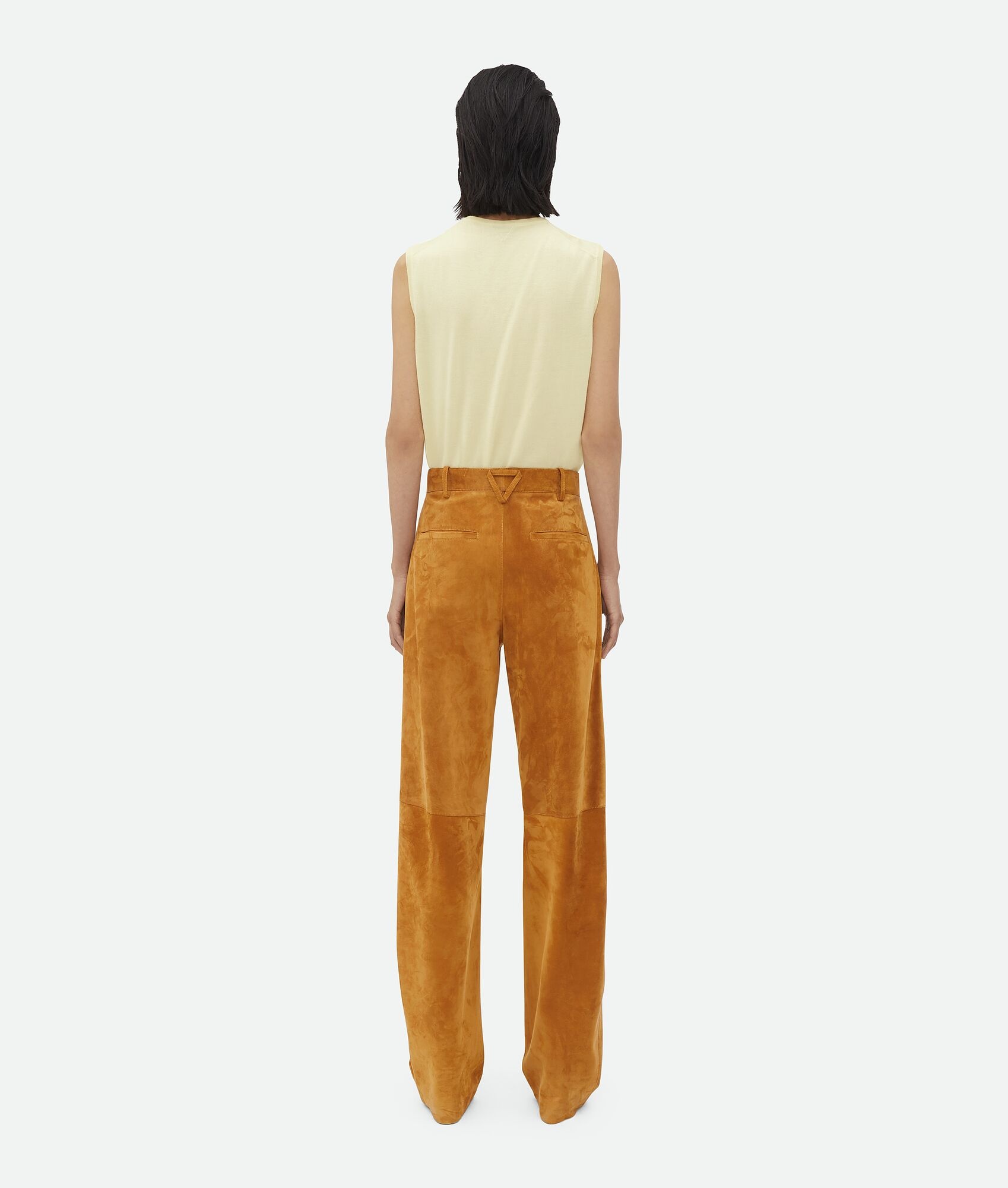 Suede Leather Trousers - 3