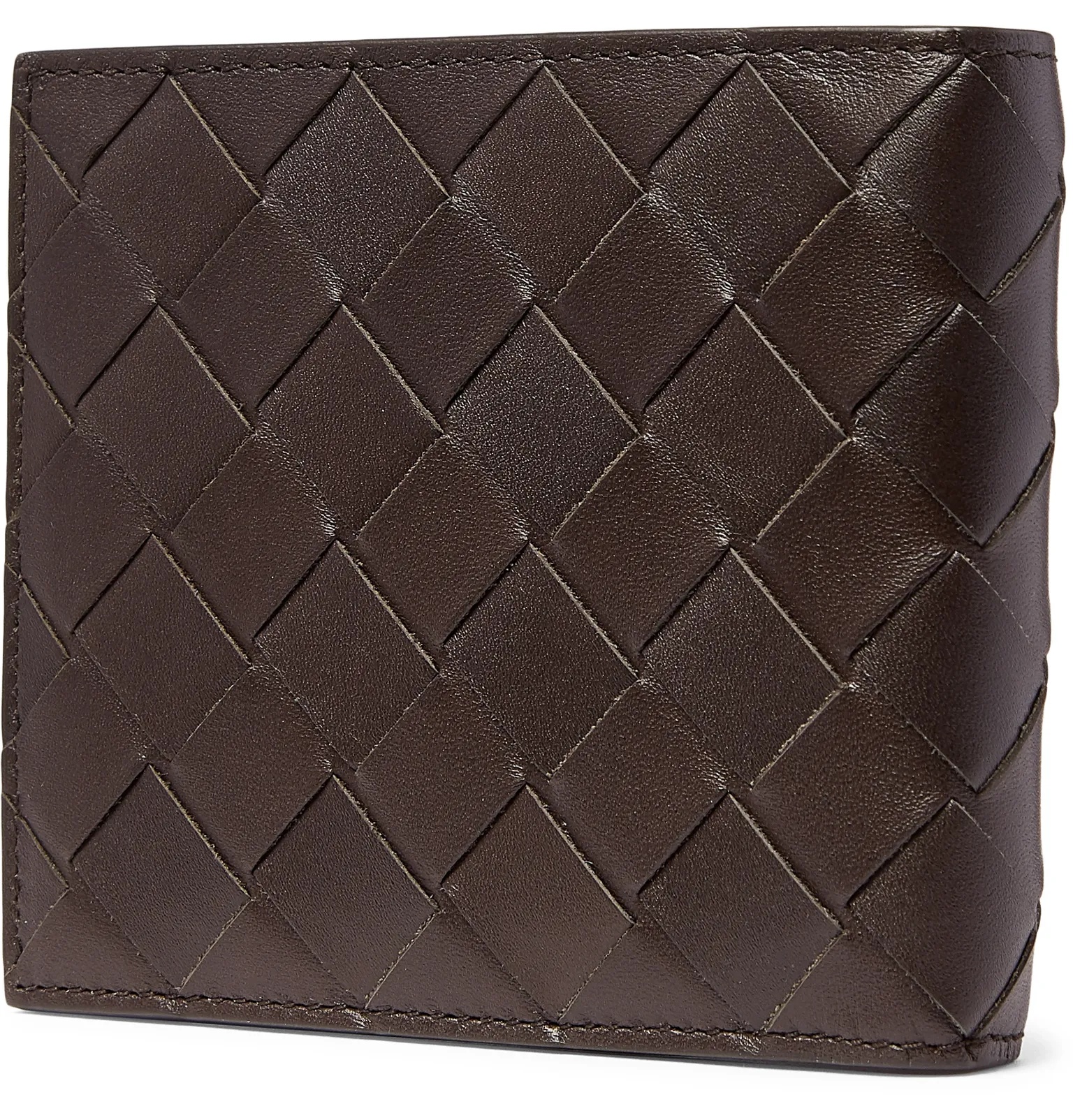 Intrecciato Leather Billfold Wallet - 7