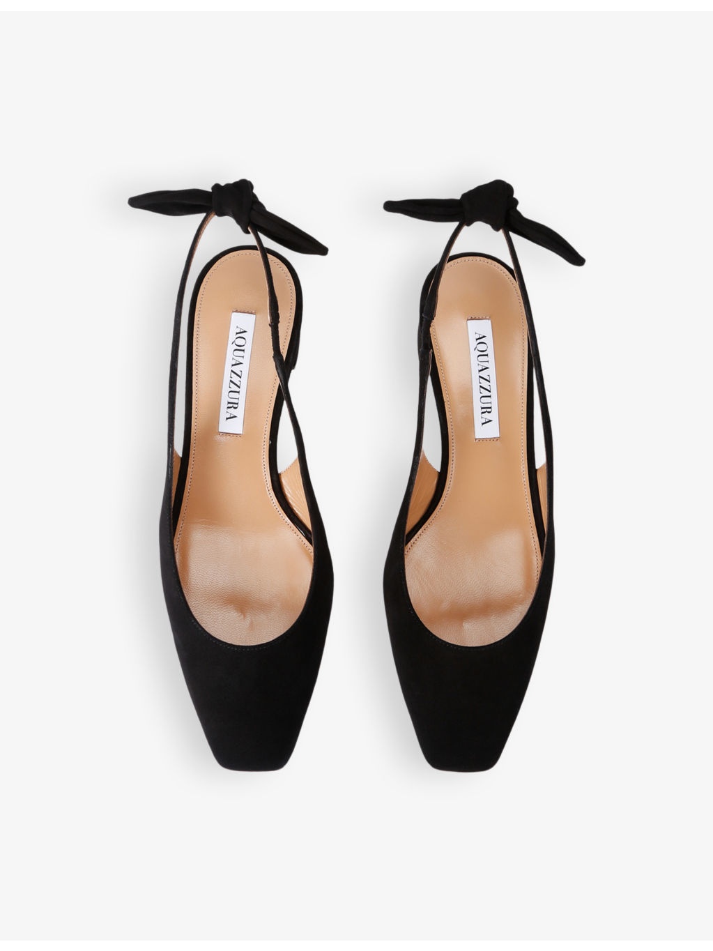 Very Bow slingback-strap suede pumps - 2