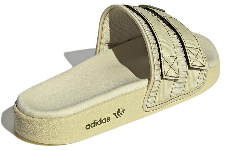 adidas originals Adilette 2.0 Pride Casual Sports Slippers Beige Unisex HQ1195 - 4