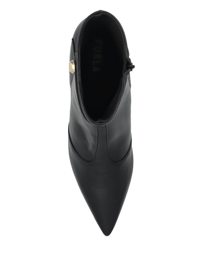 FURLA 60mm pointed-toe ankle boots outlook