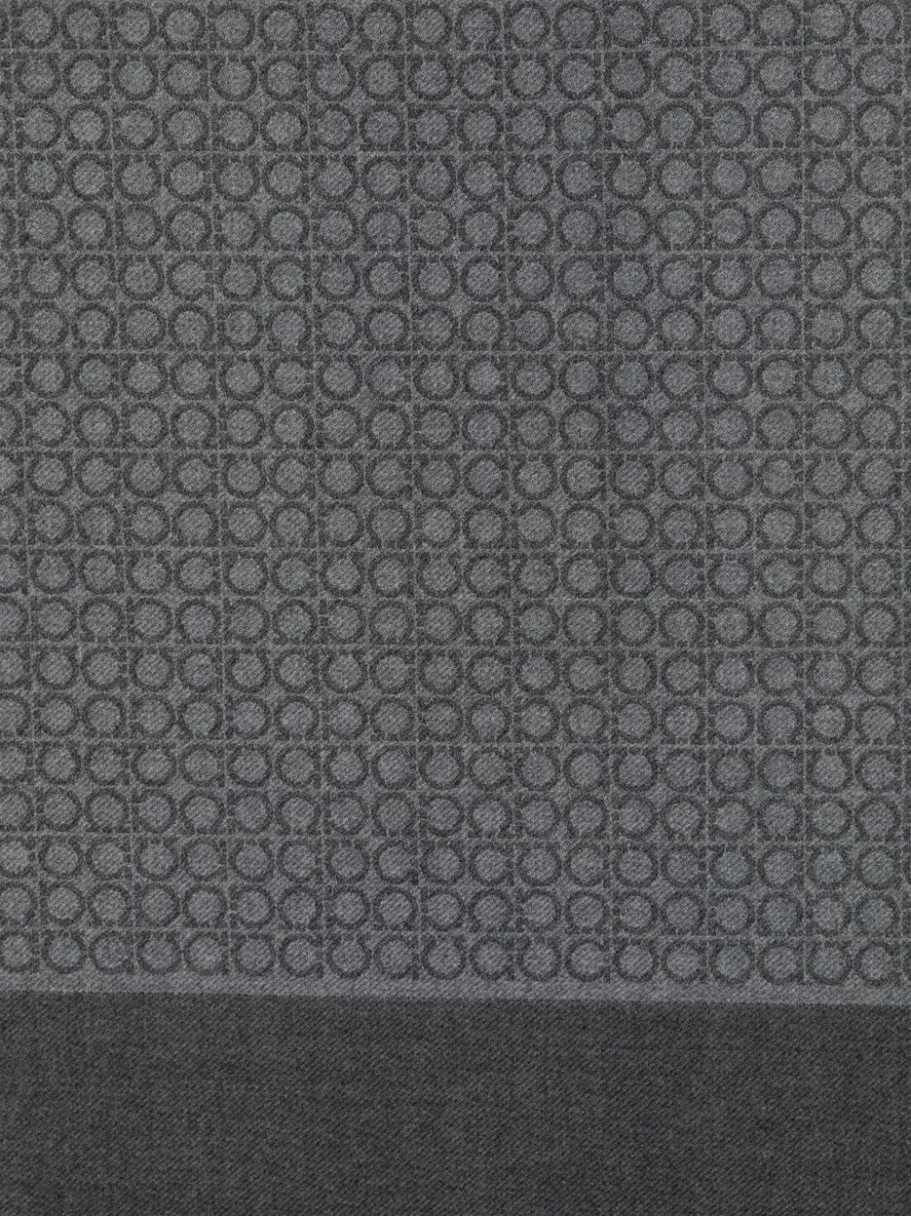Interlocked Gancini scarf - 2
