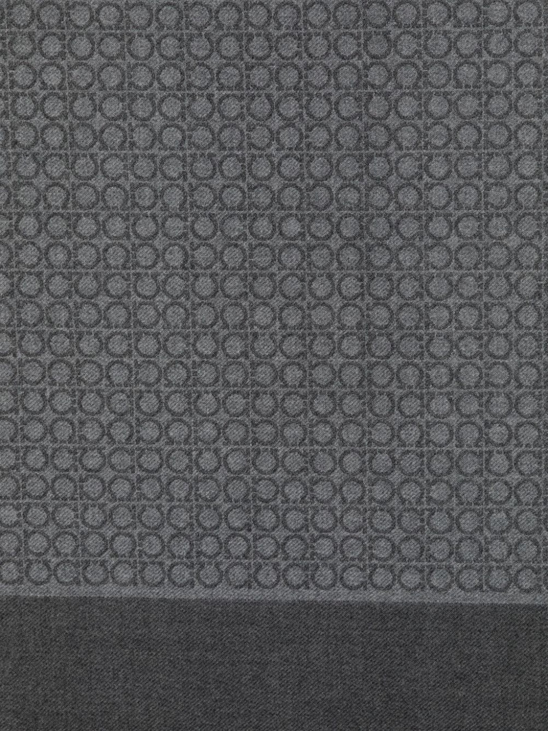 FERRAGAMO Interlocked Gancini scarf outlook