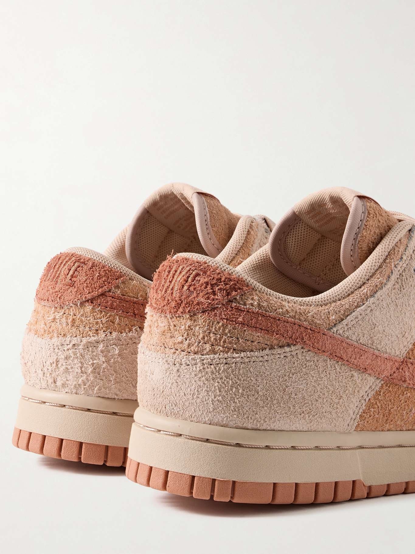 Dunk Low brushed-suede sneakers - 4