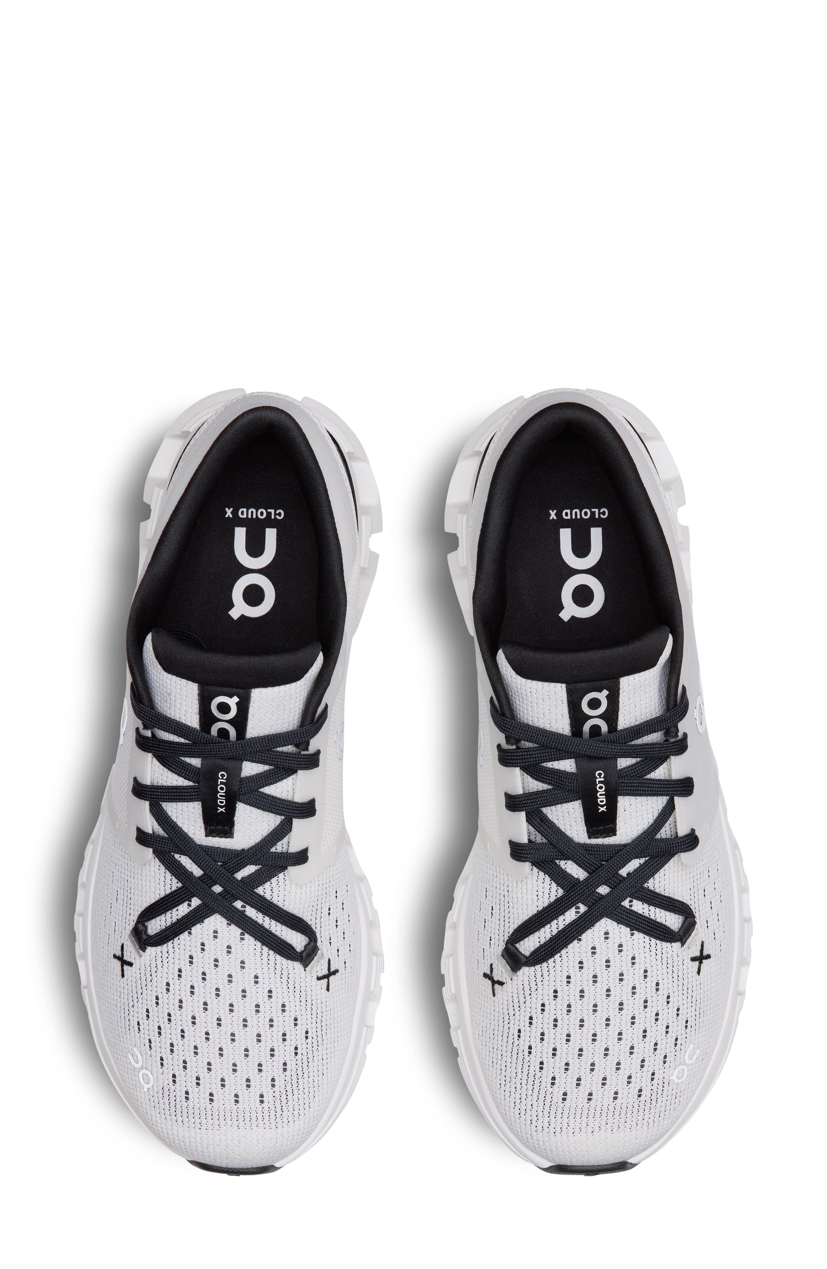 On Cloud X 4 Training Shoe in Ivory/Black at Nordstrom - 3