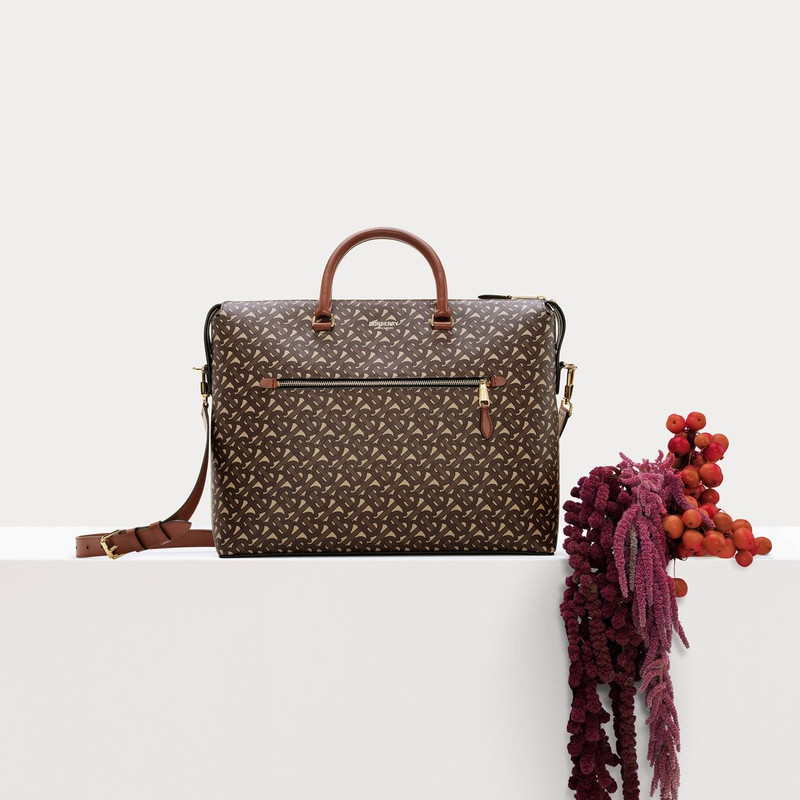 Burberry Monogram E-canvas Briefcase outlook