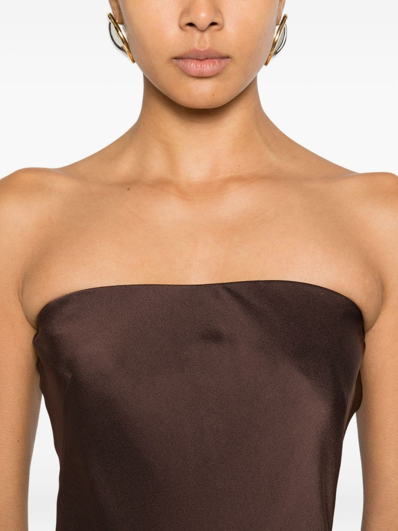 strapless midi dress 5