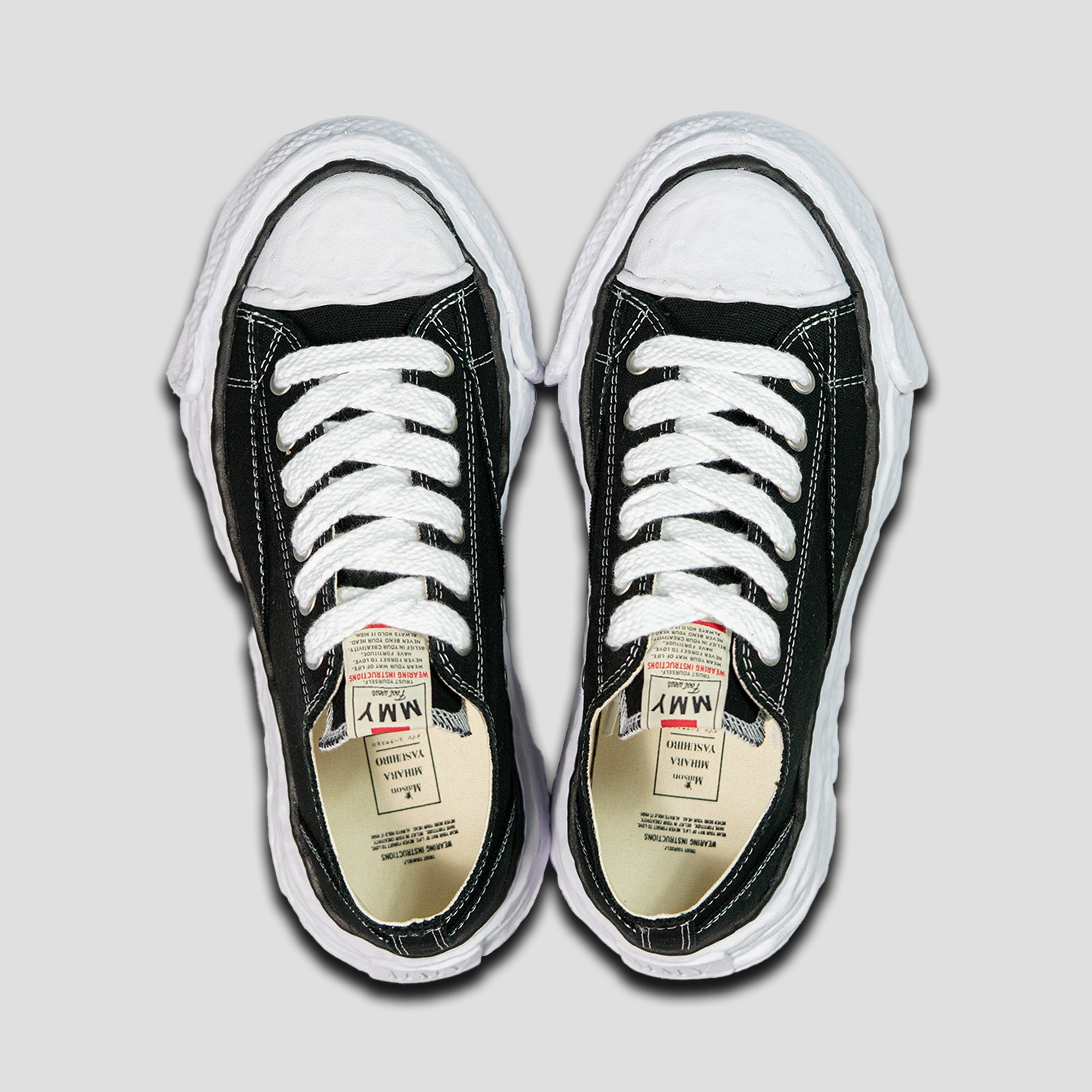 PETERSON 23 OG SOLE LOW-TOP CANVAS SNEAKERS - 3