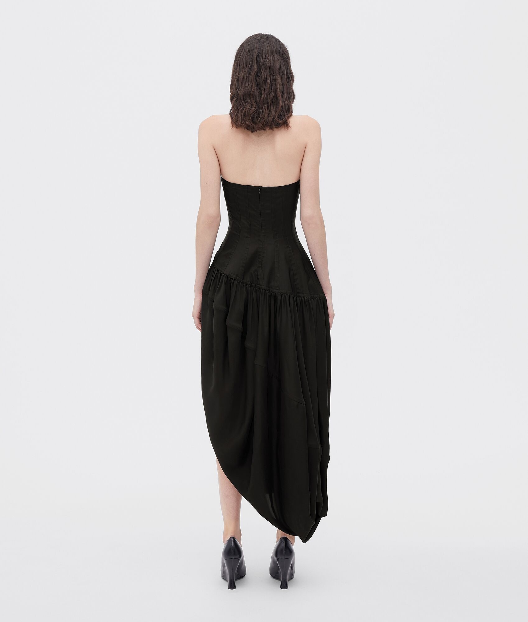 washed viscose dress - 3