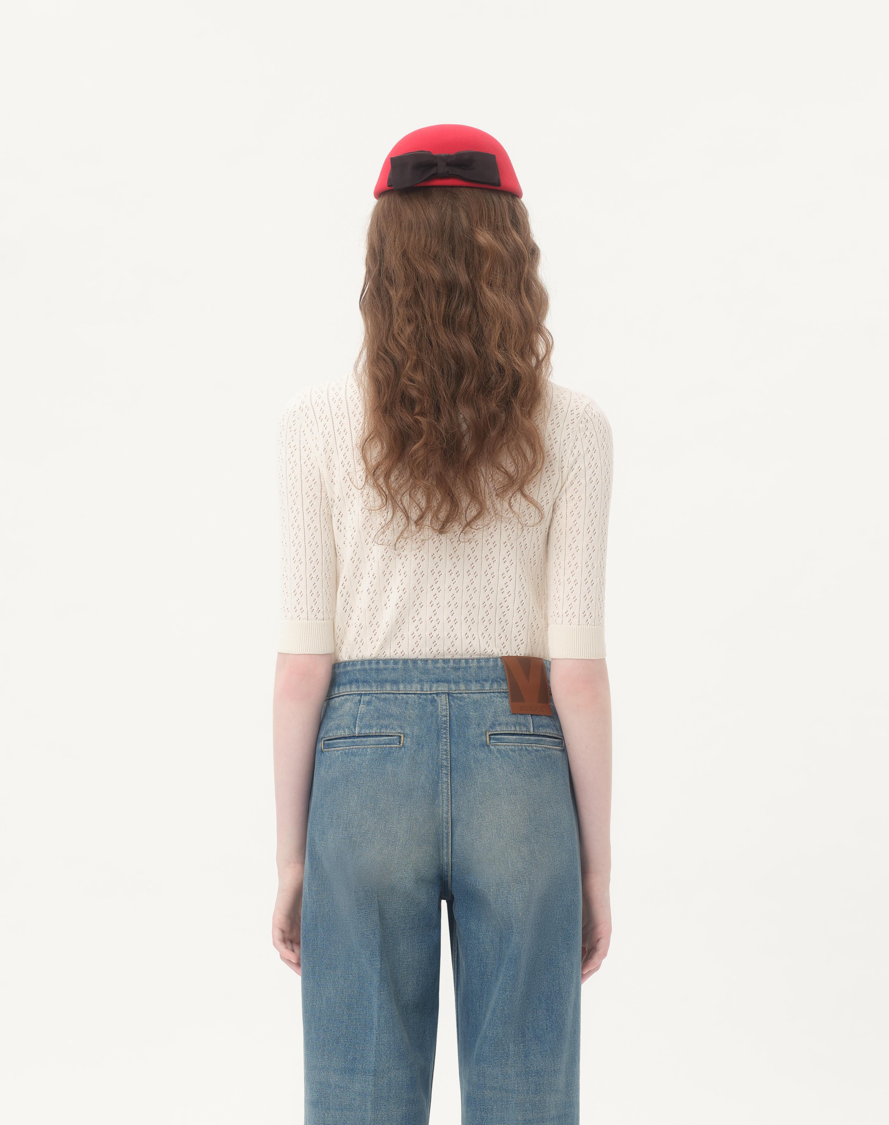 EMBROIDERED COTTON TOP - 7