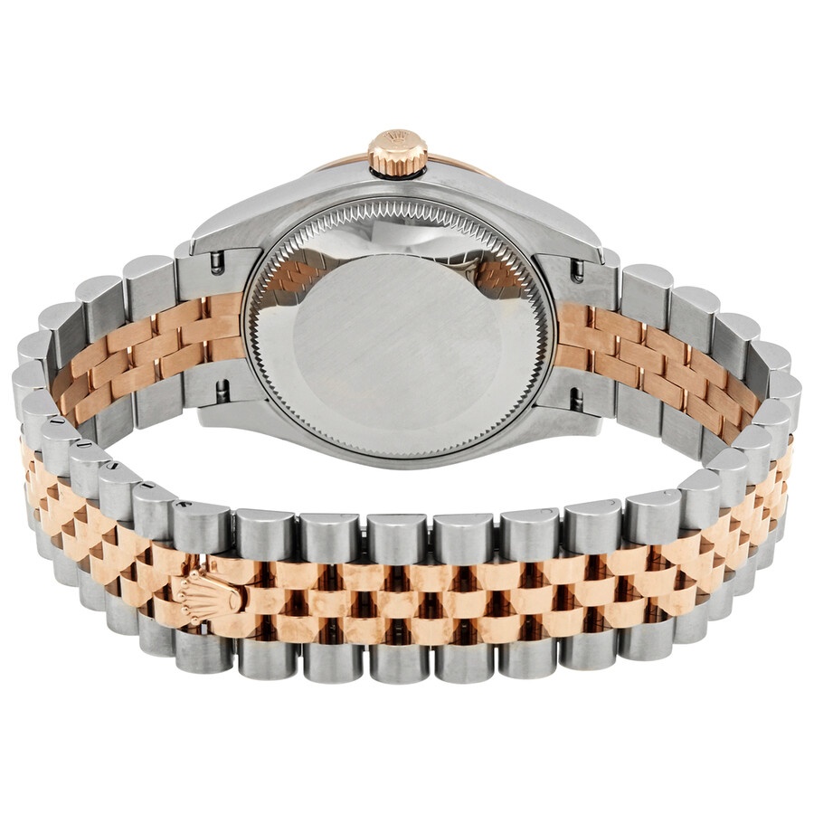 Rolex Datejust 31 White Dial Automatic Ladies Steel and 18kt Everose Gold Jubilee Watch 278271AURDJ - 3