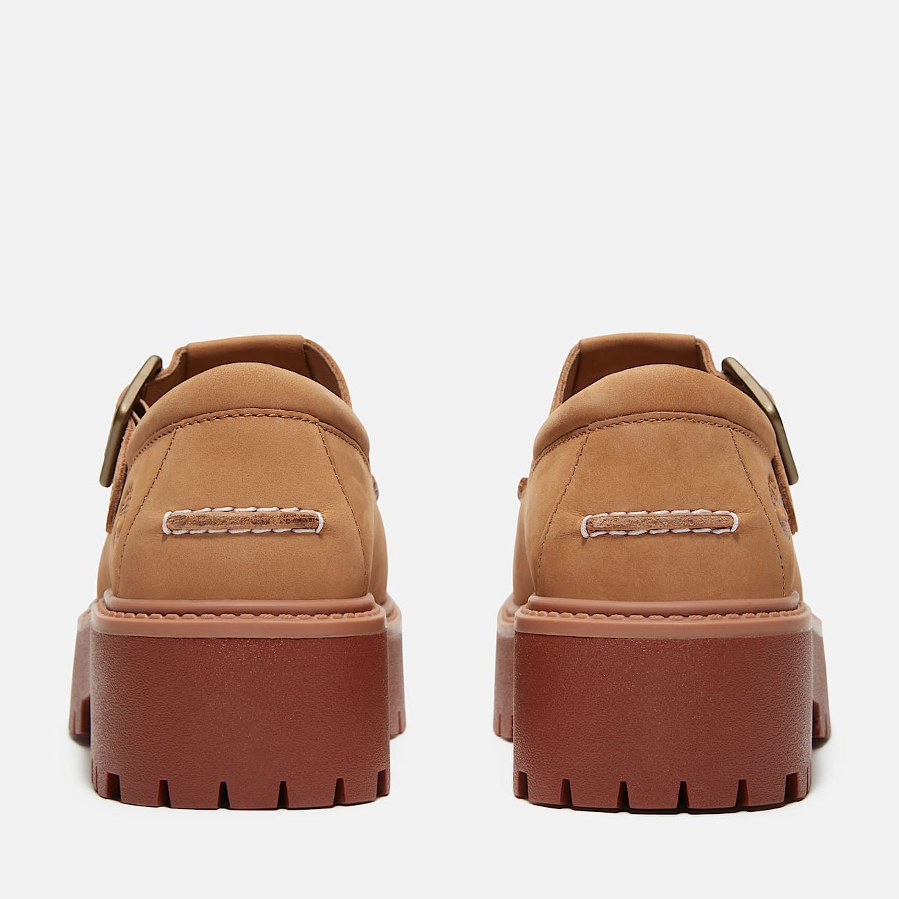 Women's Stone Street Platform Buckle Shoe - 7