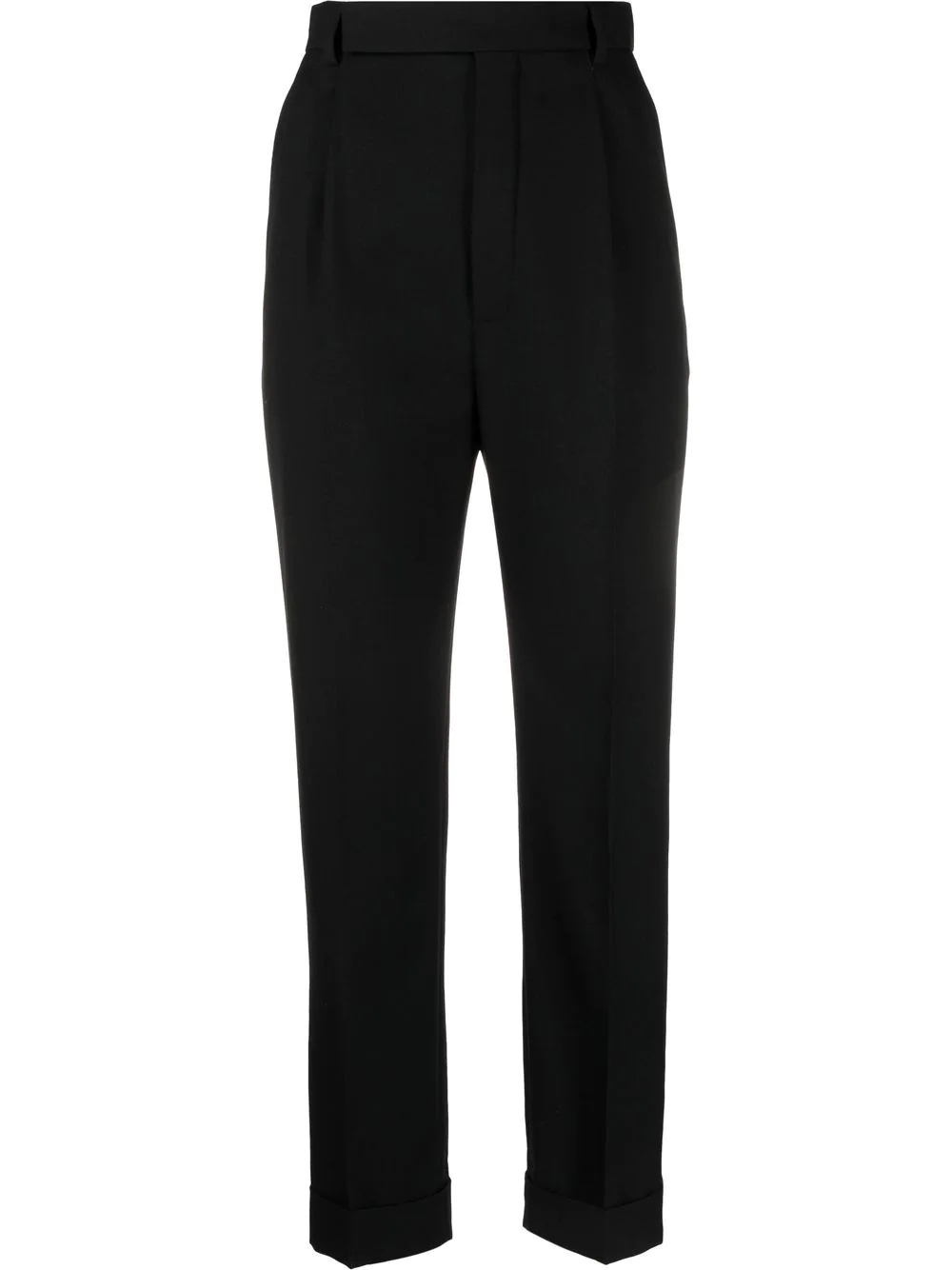 tapered-leg tailored trousers - 2