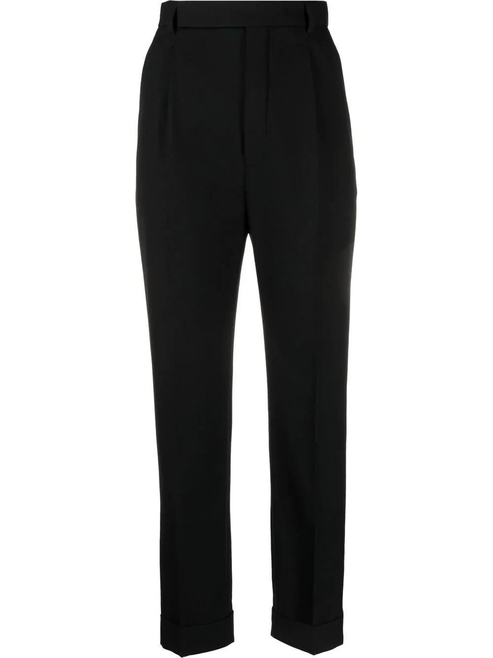 tapered-leg tailored trousers - 1