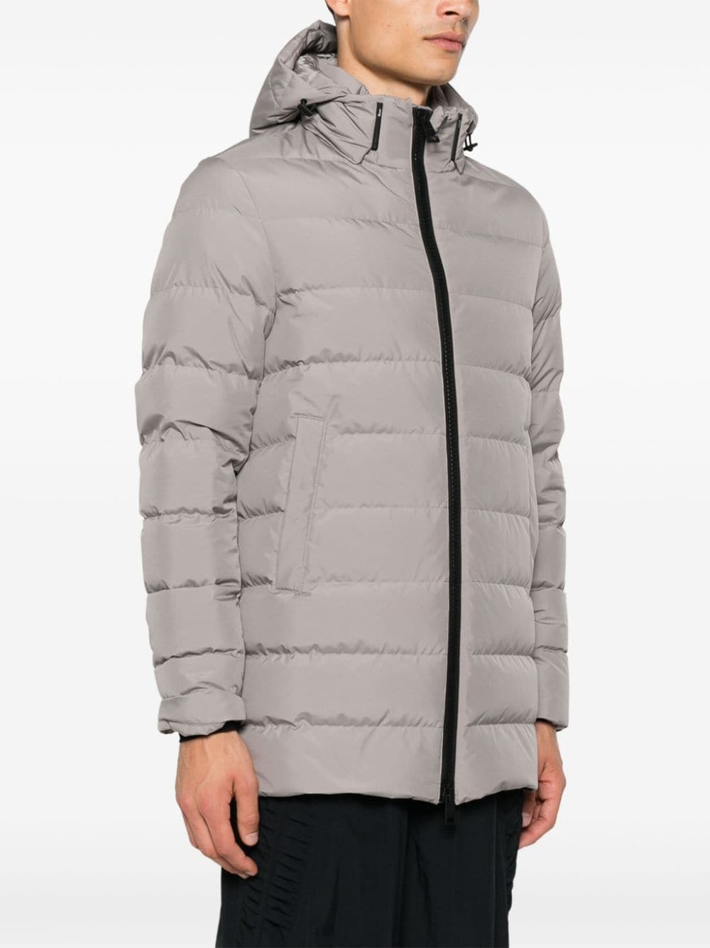 hooded puffer jacket - 3