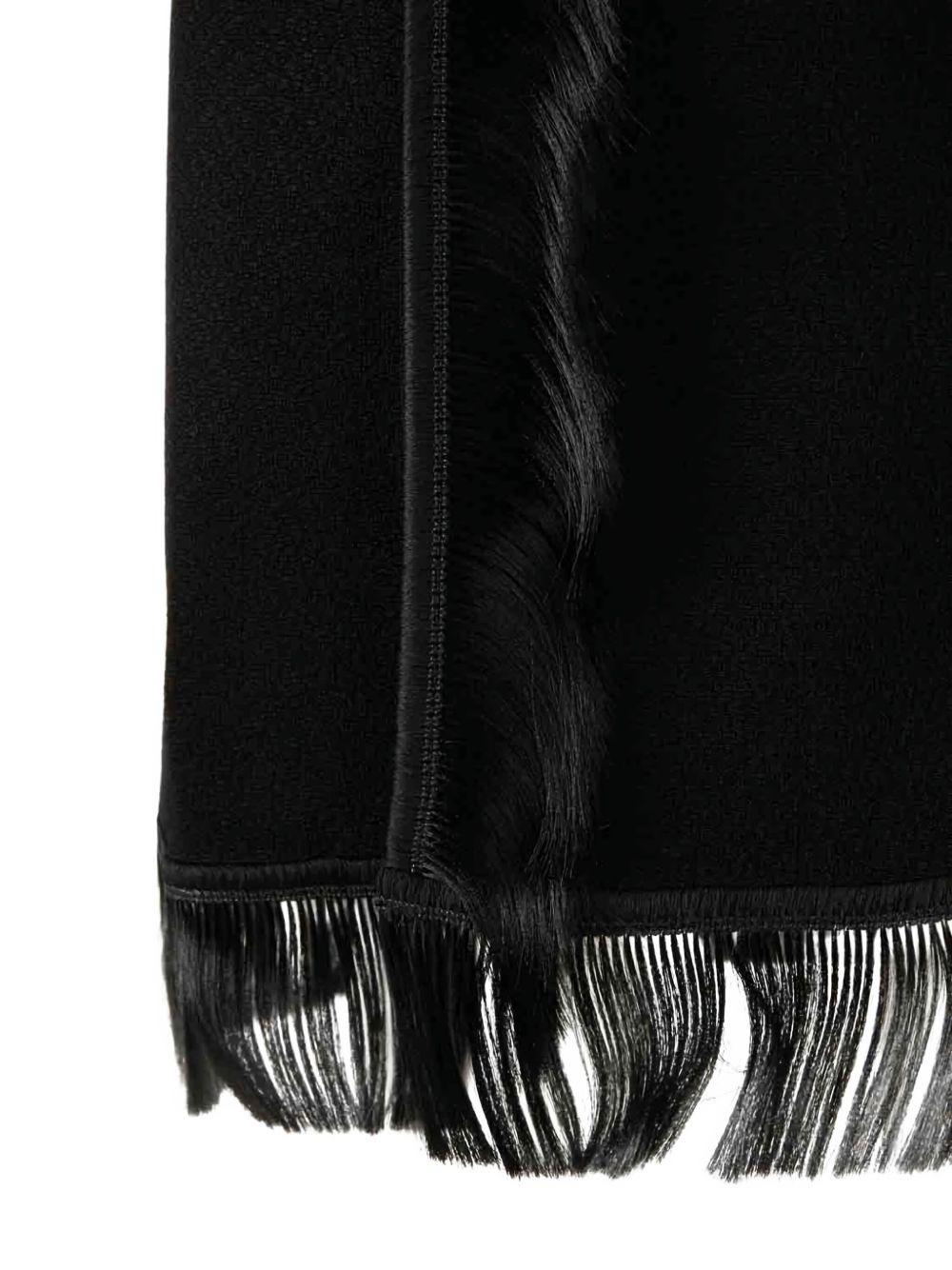 fringe-detail midi skirt - 4
