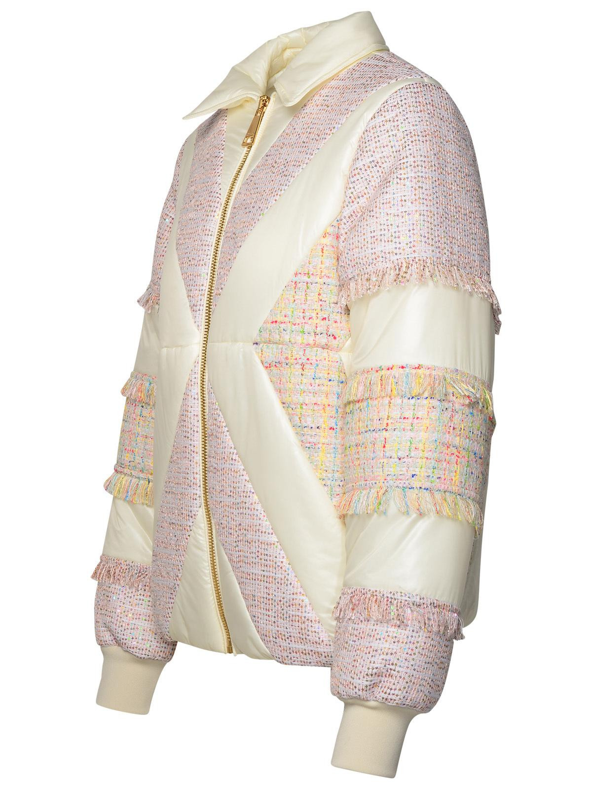 Khrisjoy 'Matt&Glossy' Multicolour Cotton Blend Down Jacket Women - 2