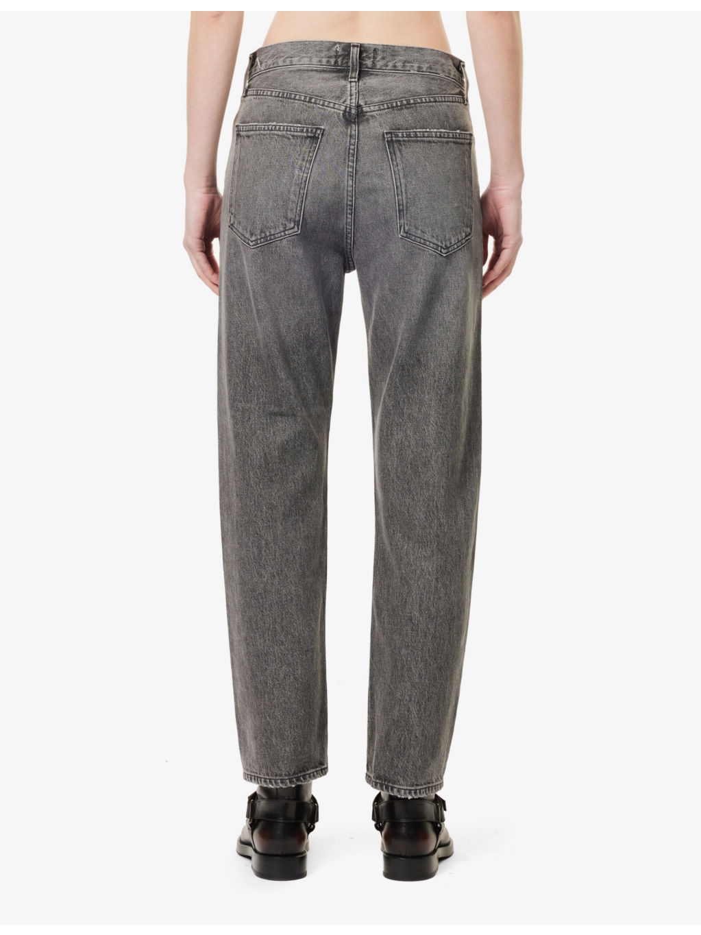 90's Pinch Five-Pockets Straight-Leg High-Rise Denim Jeans - 4
