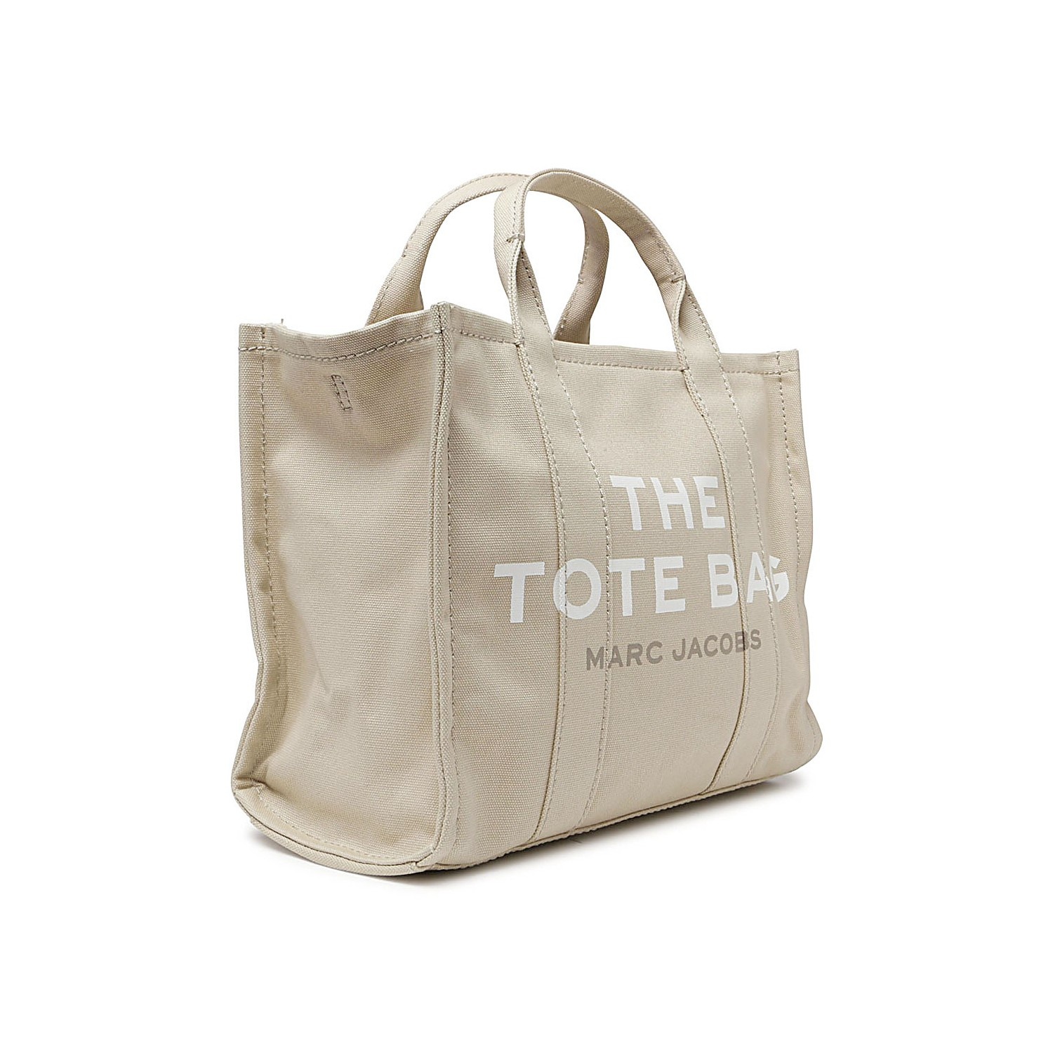 BEIGE CANVAS TOTE BAG - 3