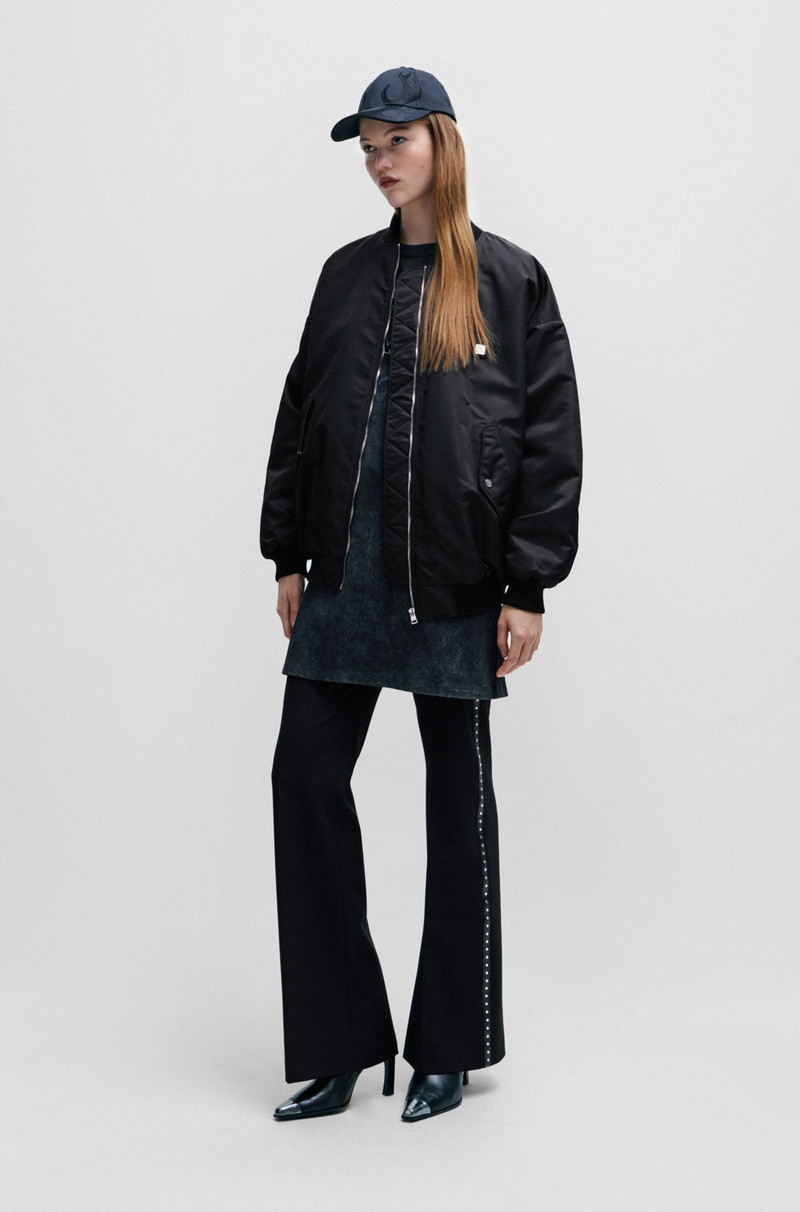 HUGO OVERSIZE-FIT BOMBER JACKET IN WATER-REPELLENT FABRIC outlook