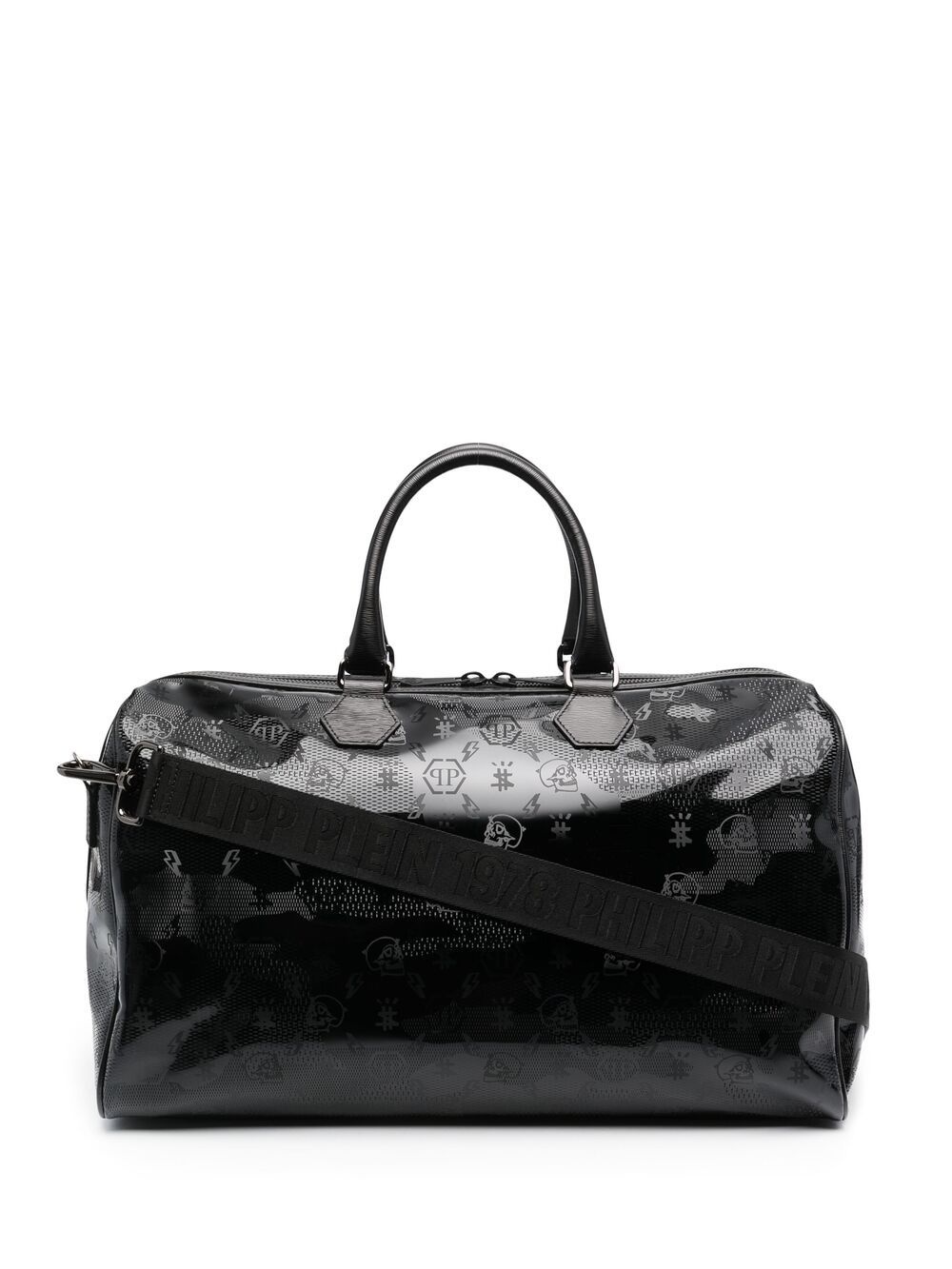 logo-monogram travel holdall - 6