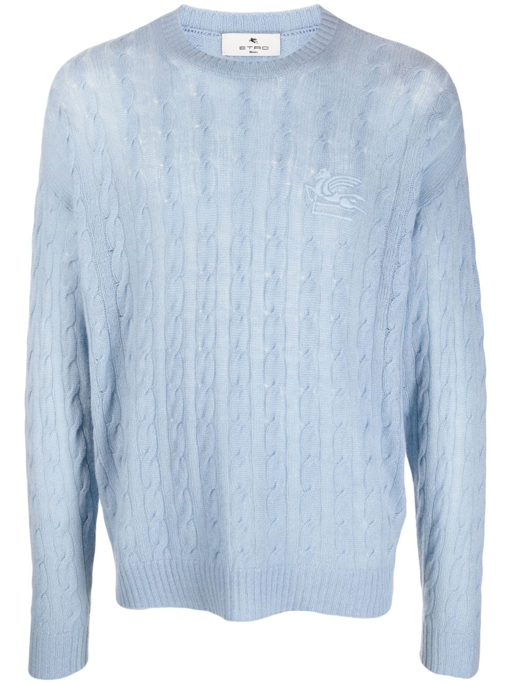 cashmere cable-knit jumper - 1