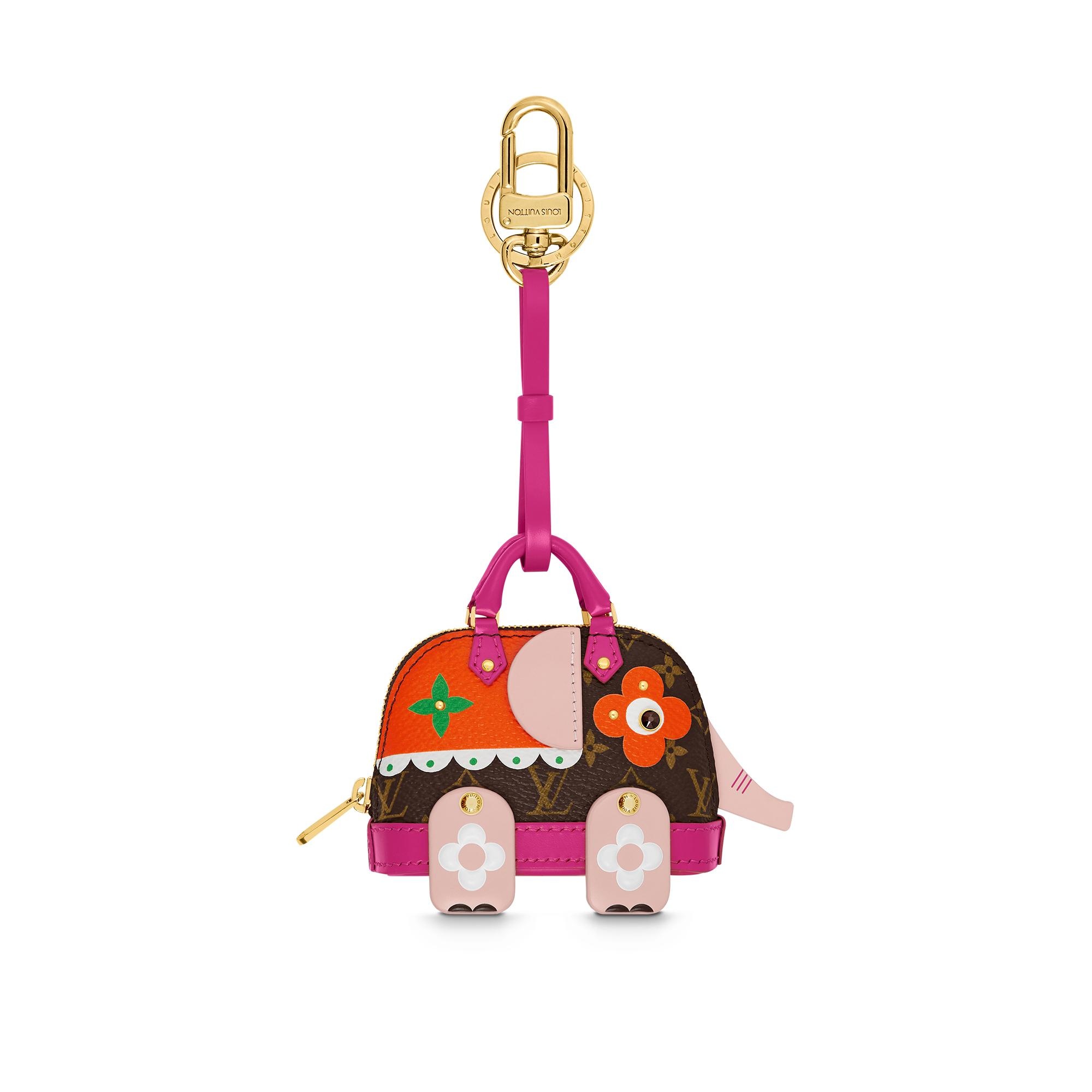 Wild Puppet Alma Elephant Bag Charm and Key Holder - 1