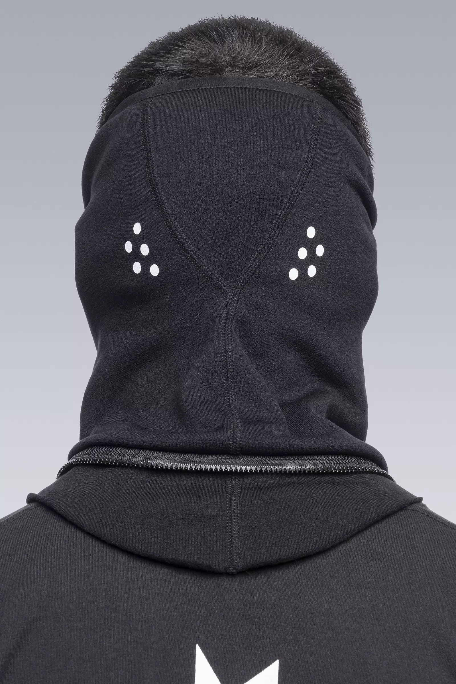 NG4-PS Modular Zippered Powerstretch® Neck Gaiter Black - 4