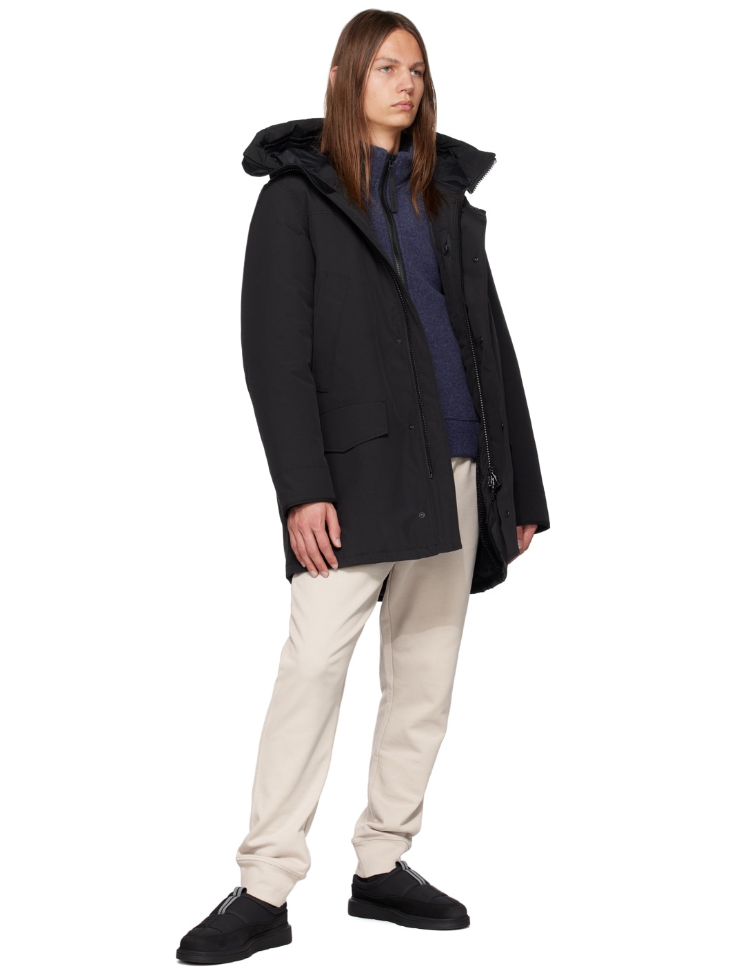 Black Langford Down Jacket - 6