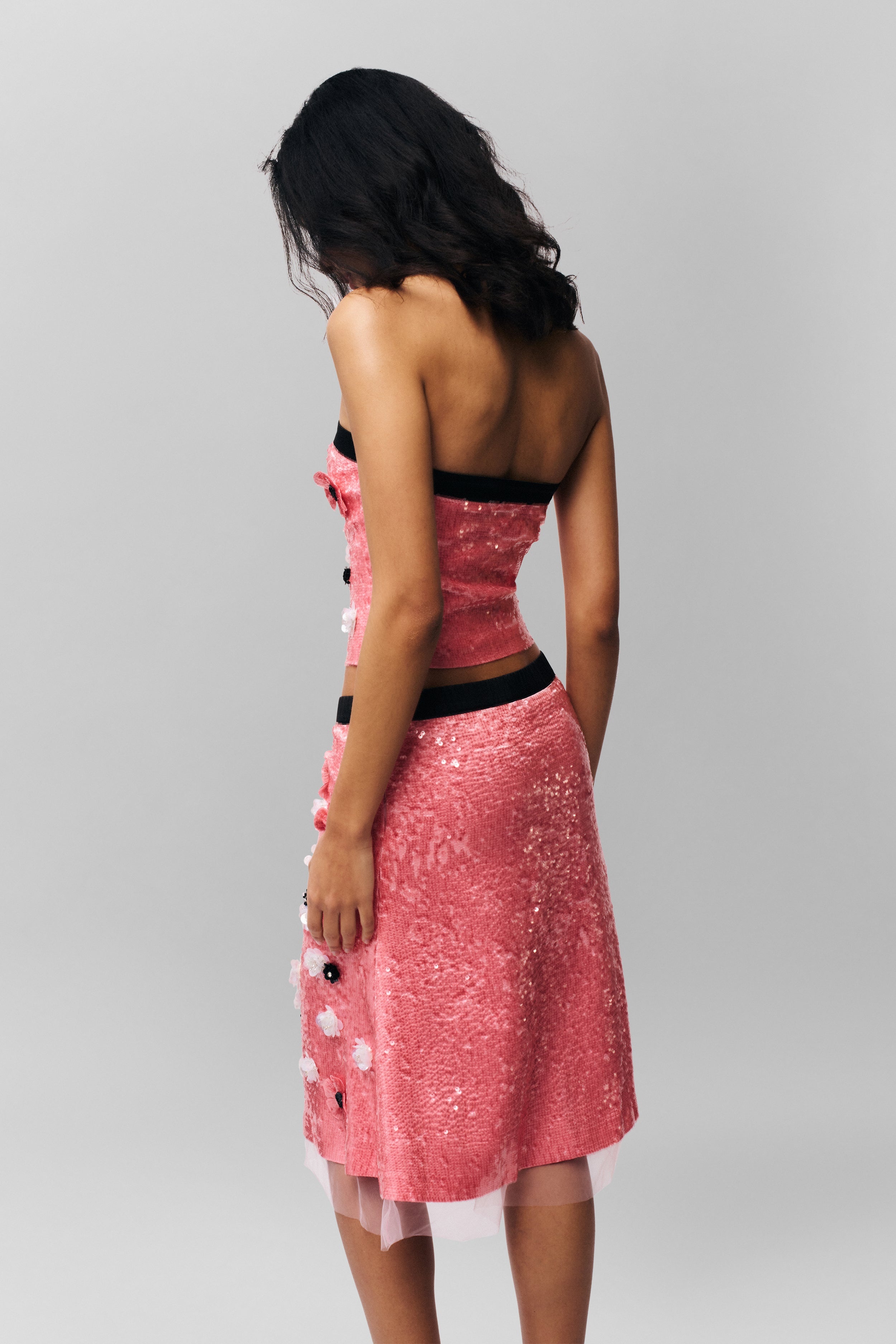 AMBROISE SEQUIN SKIRT - 6