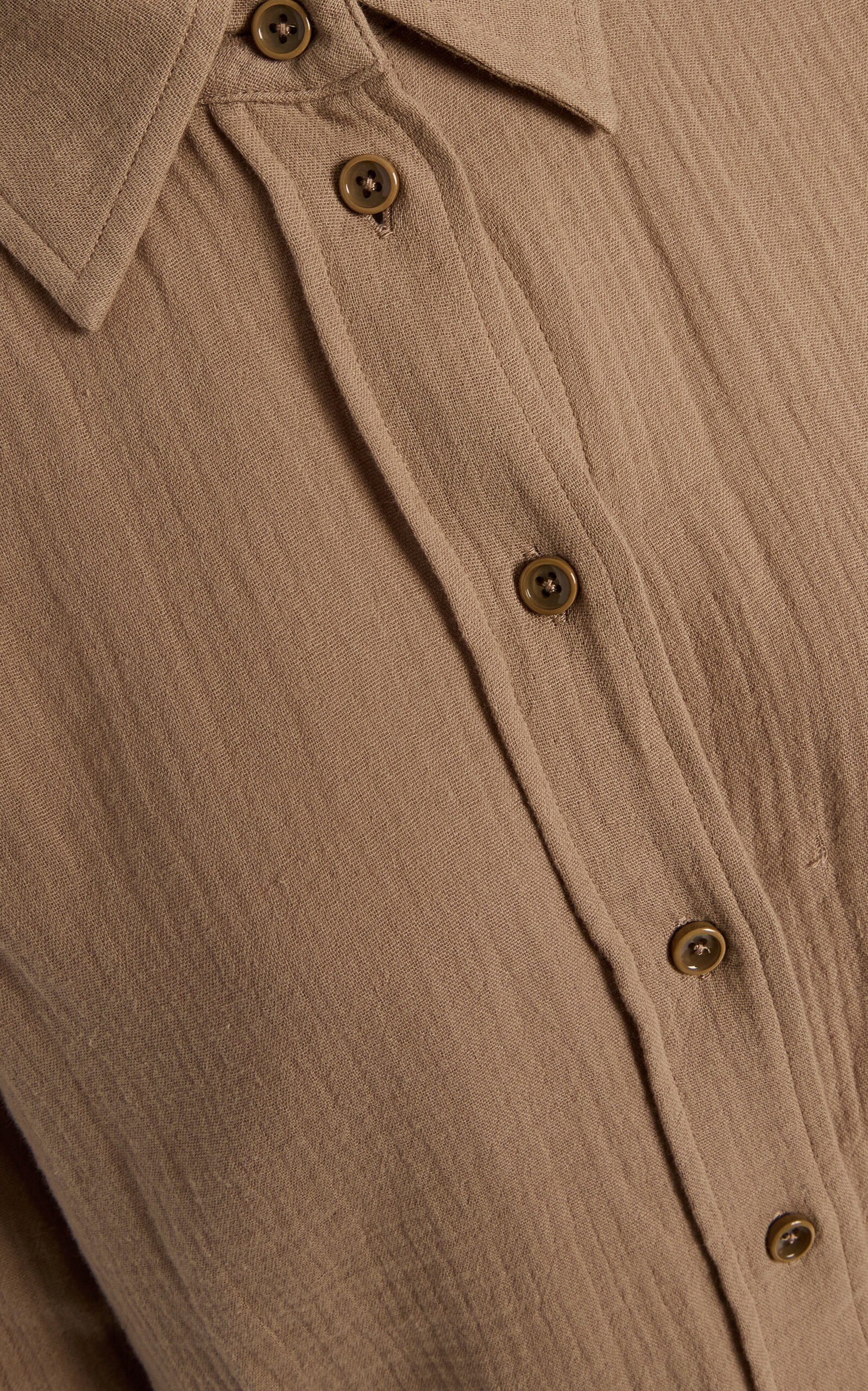 Constance Cotton Shirt taupe - 5