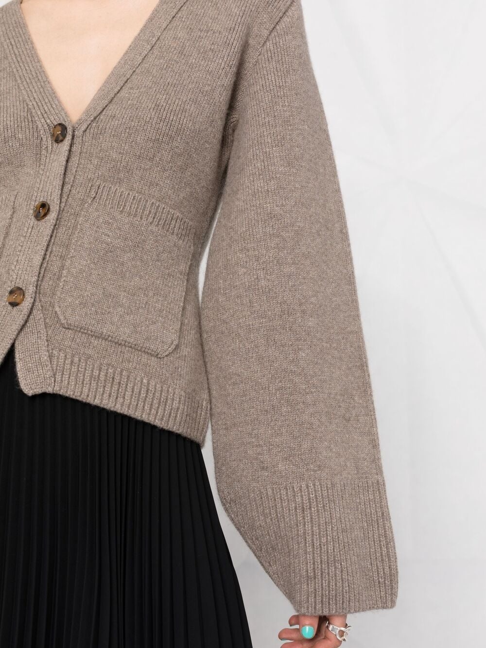 The Scarlet cashmere cardigan - 3
