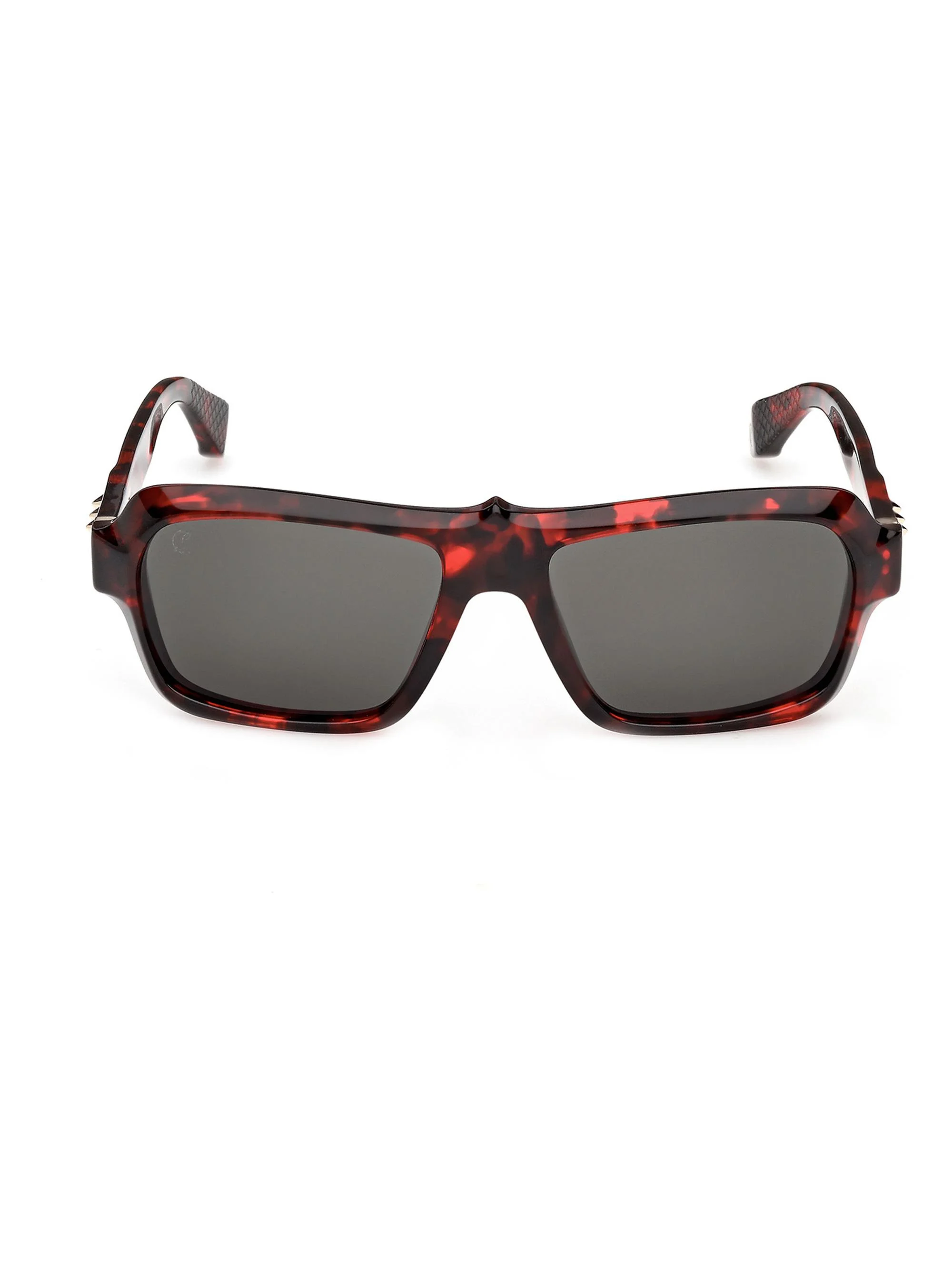 Men's Our Georges 56MM Rectangular Sunglasses - Red Havana Smoke - 1