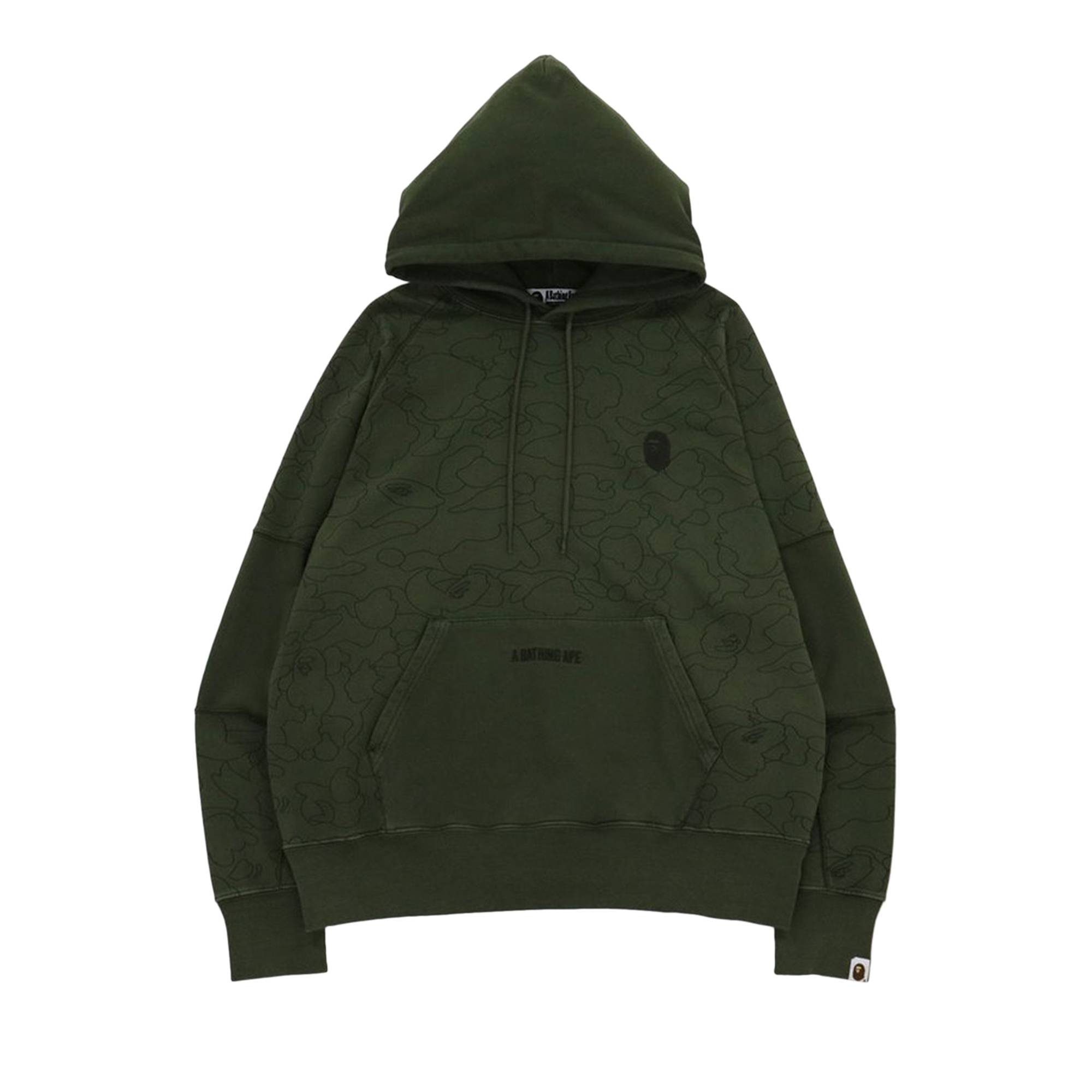 BAPE 1st Camo Reversible Hoodie Jacket Green