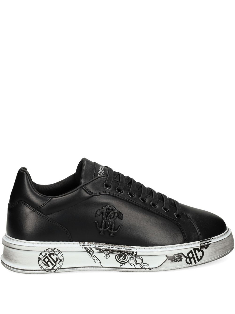 logo-embellished sneakers 1