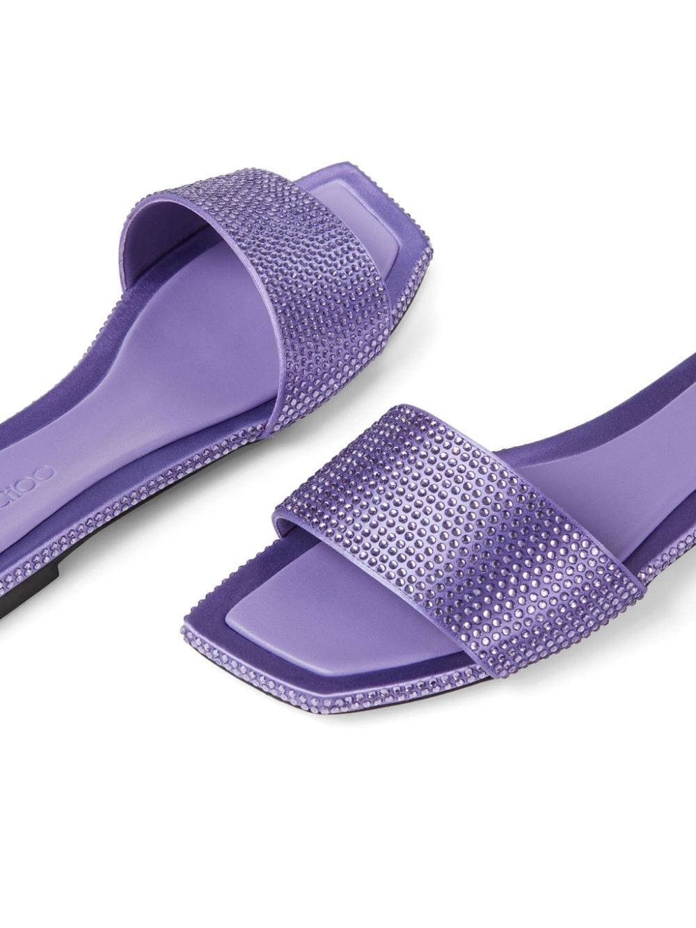 Clovis crystal-embellished slides - 5