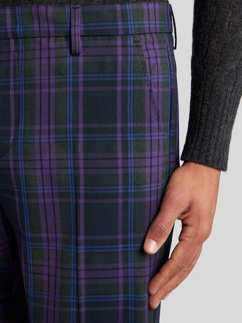 Etro MAXI CHECK TROUSERS outlook
