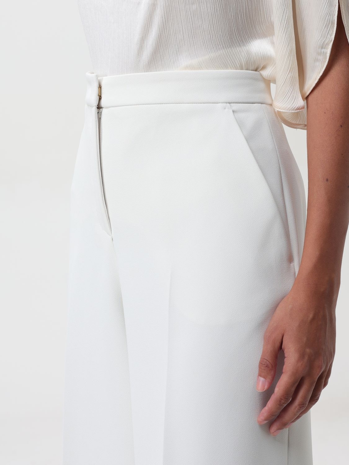 パンツ PINKO Woman Pants White 105304A2MF ZZ1 PINKO Pants woman Pinko | giglio | REVERSIBLE