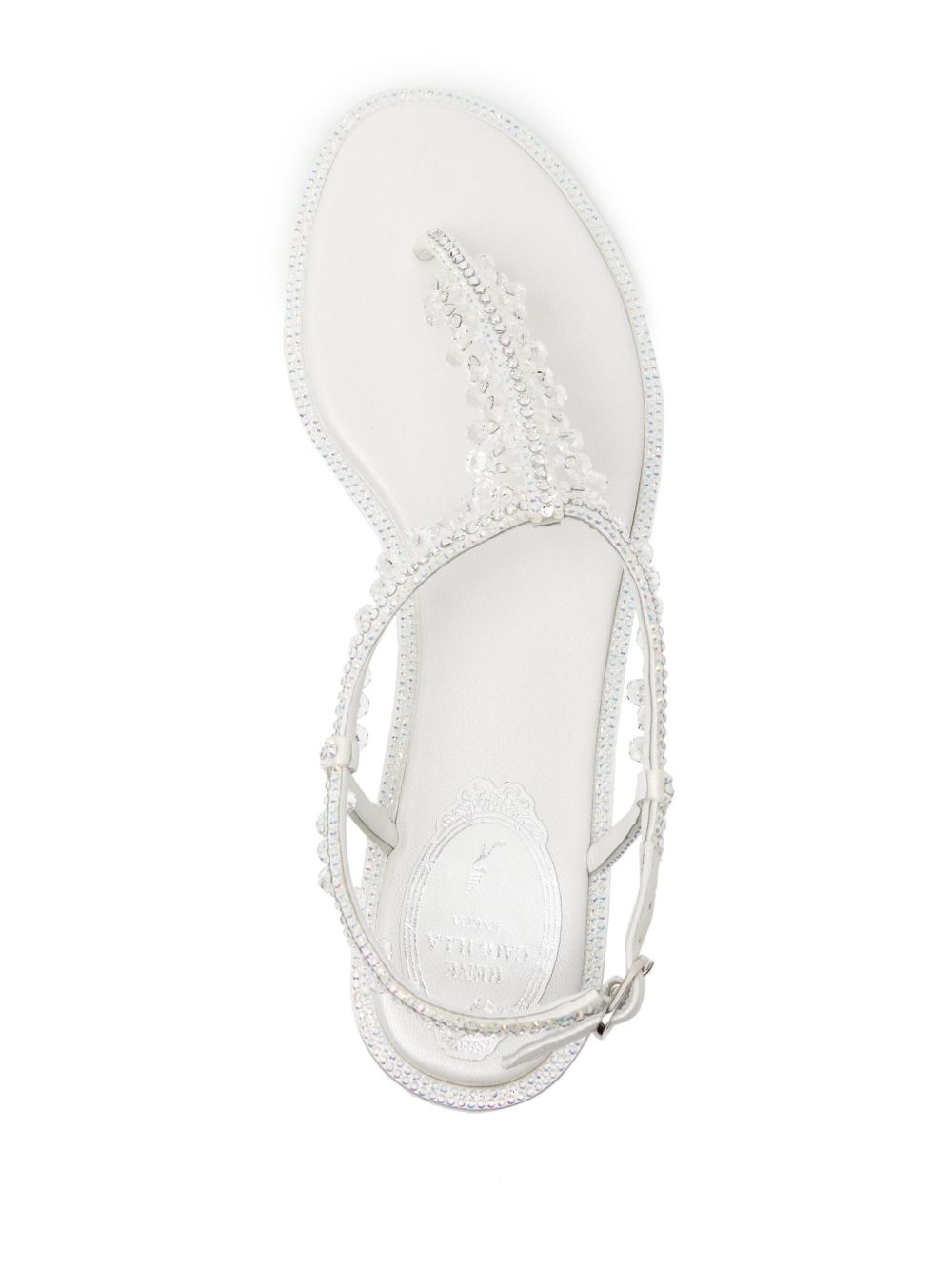 crystal-embellished sandals - 4