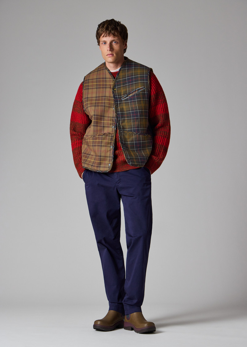 Paul Smith loves Barbour - Mixed Tartan Warm Pile Liner 9