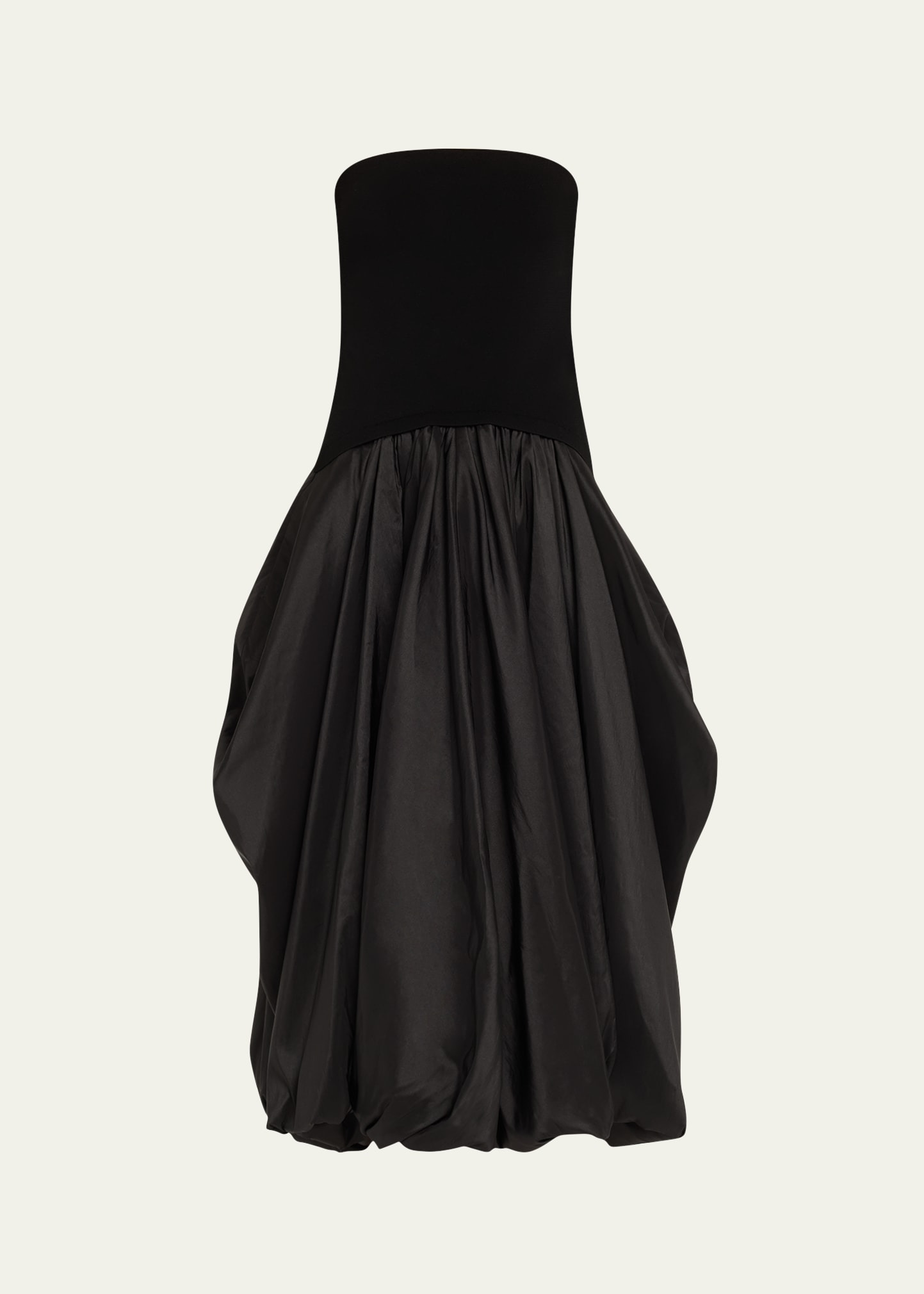 Izzy Strapless Midi Bubble Dress - 1
