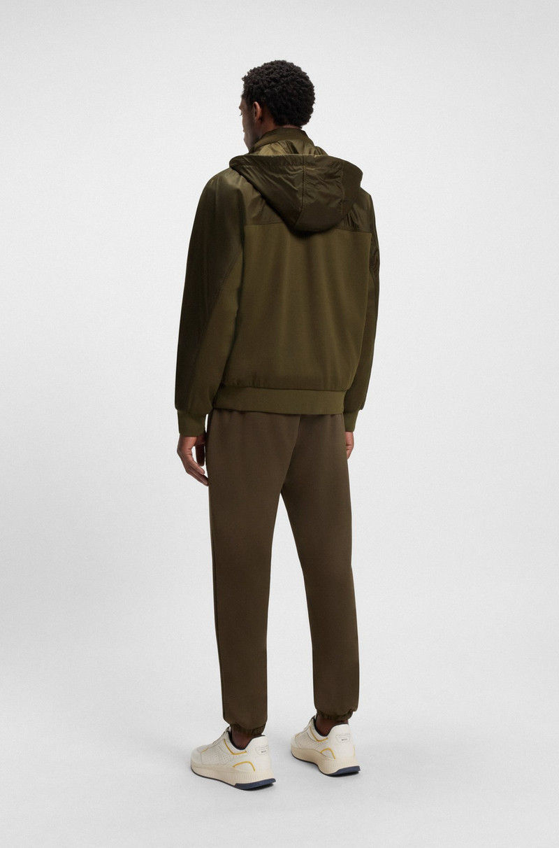 PORSCHE X BOSS HOODIE WITH TWO-WAY ZIP 5