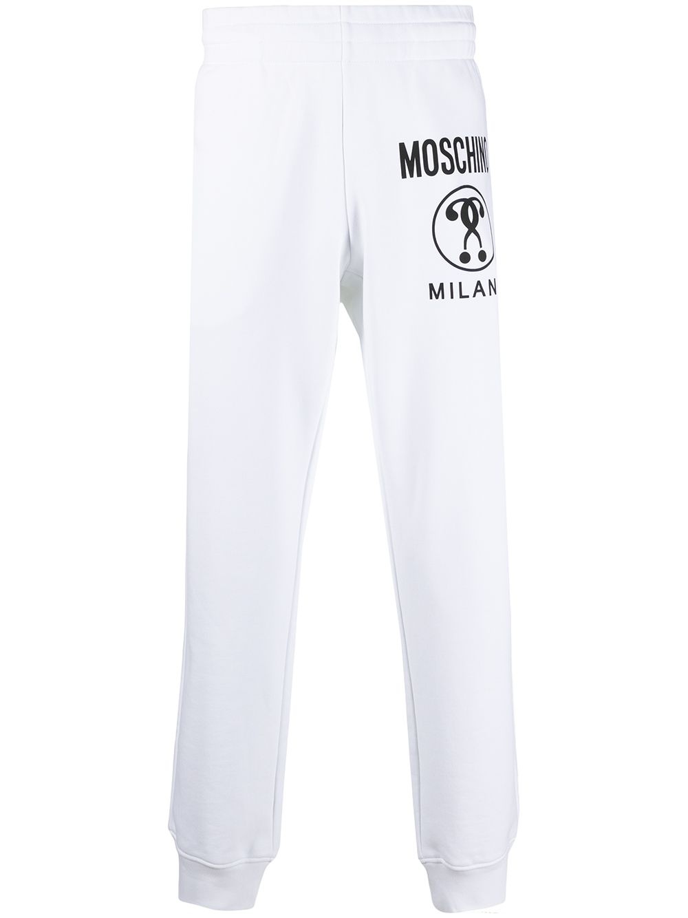 Double Question Mark print track pants - 1