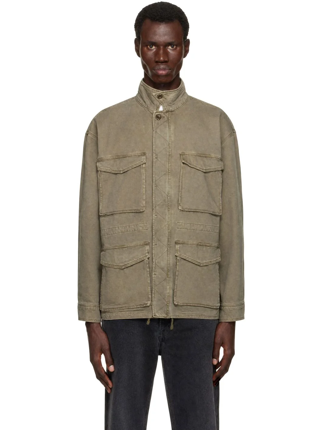Khaki Paul Coat - 1