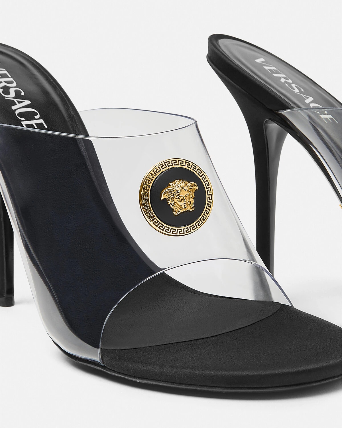Alia Transparent Mules 110 mm - 4