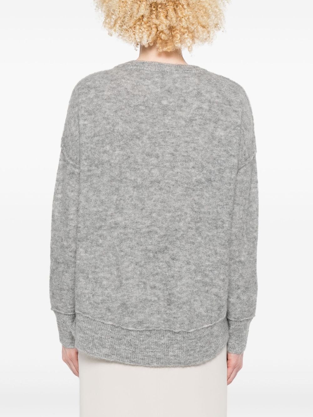wool-mohair blend sweater - 4